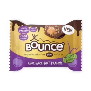 Bounce Dipped Chocolate Hazelnut Praline Plant Protein Ball 40g
