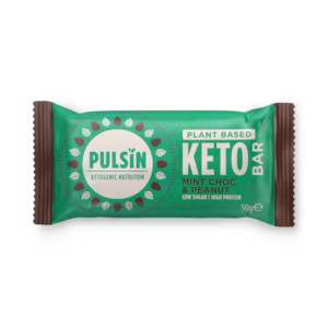 Pulsin Mint Chocolate & Peanut Keto Bar 50g