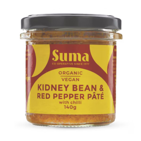 Suma Kidney Bean & Red Pepper Pate 140g