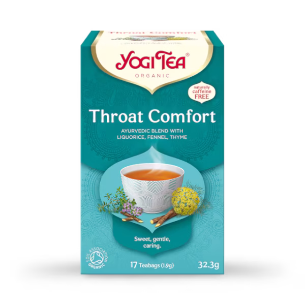 Yogi Tea Throat Comfort Organic 17 Tea Bags