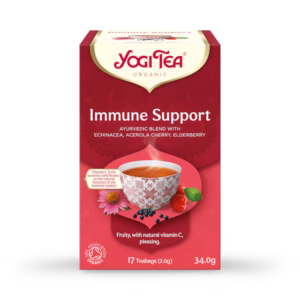 Yogi Tea Immune Support Tea (Echinacea, Acerola Cherry & Elderberry) 17x Tea Bags