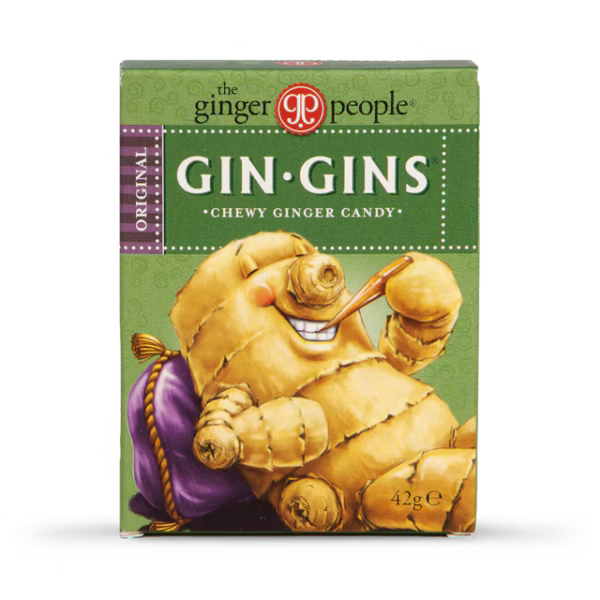 The Ginger People Gin Gins Original Chewy Ginger Candy 42g
