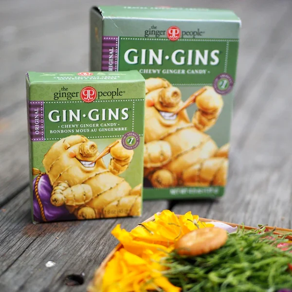 The Ginger People Gin Gins Original Chewy Ginger Candy 42g - Image 2