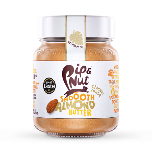 Pip & Nut Smooth Almond Butter 170g