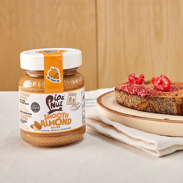 Pip & Nut Smooth Almond Butter 170g - Image 4