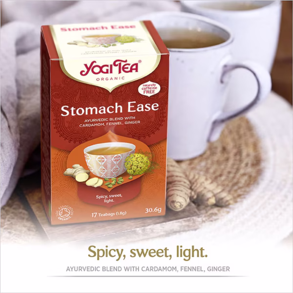Yogi Tea Organic Stomach Ease 17 Tea Bags - Image 2