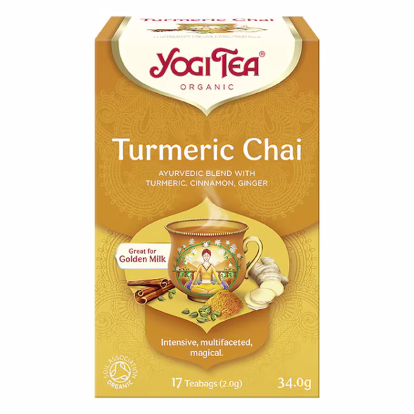 Yogi Tea Turmeric Chai 17 Tea Bags