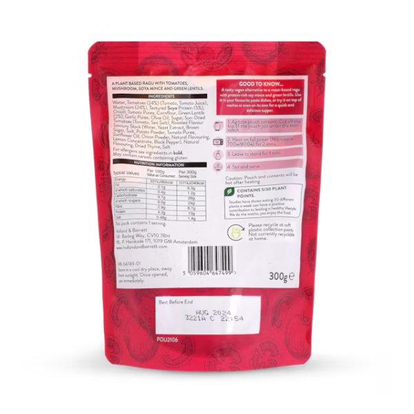 Holland & Barrett High Protein Ragu 300g - Image 2