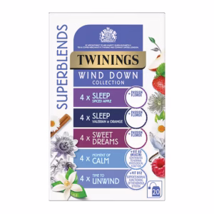 Twinings Superblends Wind Down Tea Collection 20 Tea Bags