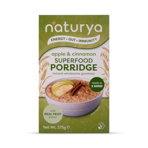 Naturya Porridge Apple & Cinnamon 375g