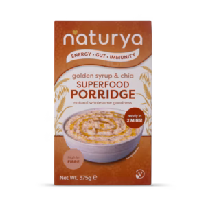 Naturya Porridge Golden Syrup & Chia 375g