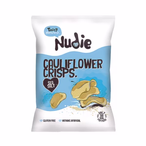 Nudie Sea Salt Cauliflower Crisps 80g