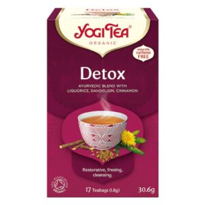 Yogi Tea Organic Detox Tea (Liquorice, Dandelion & Cinnamon) 17x Tea Bags
