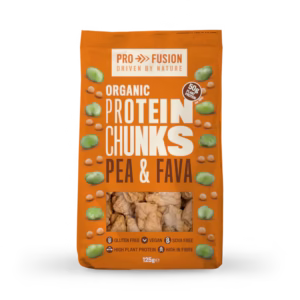 Profusion Organic Protein Chunks Pea & Fava 125g
