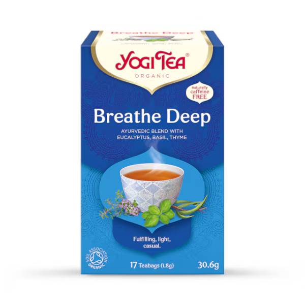 Yogi Tea Breathe Deep Organic 17 Tea Bags