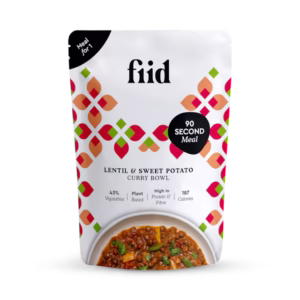 fiid Lentil & Sweet Potato Curry Bowl 275g
