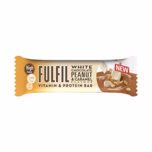 White Chocolate Peanut & Caramel Protein Bar 55g