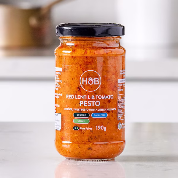 Holland & Barrett Red Lentil & Tomato Pesto 190g - Image 3