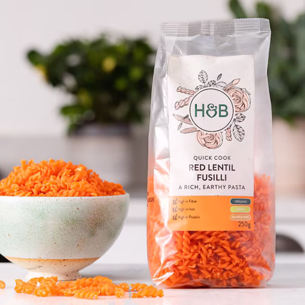 Holland & Barrett Red Lentil Fusilli 250g - Image 4