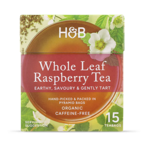 Holland & Barrett Whole-Leaf Raspberry Tea 15 Tea Bags