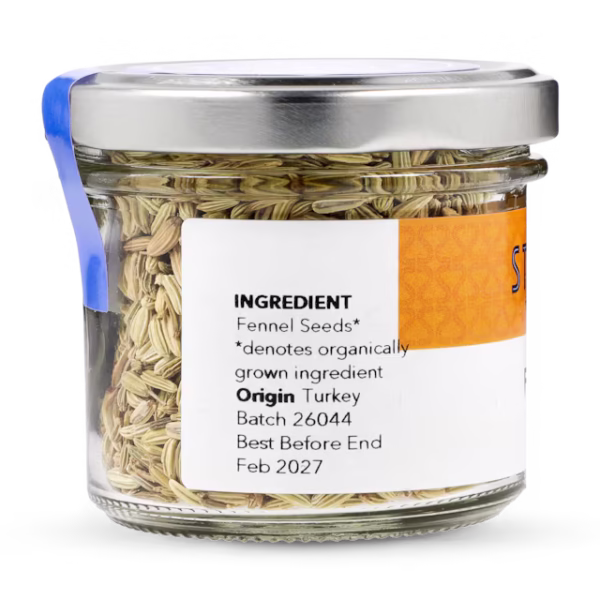 Steenbergs Organic Fennel Seeds 40g - Image 3