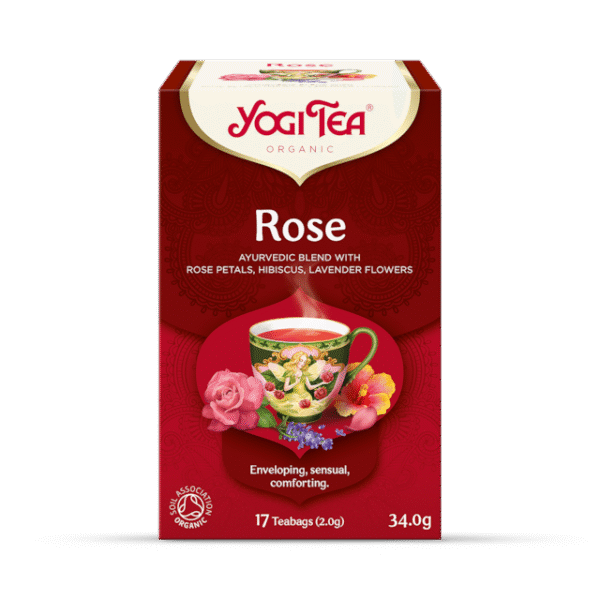 Yogi Tea Organic Rose 17 Tea Bags
