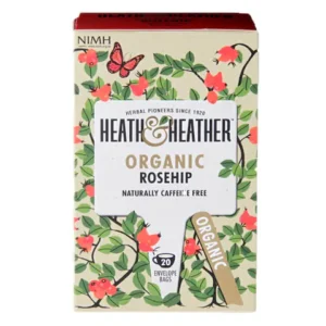 Heath & Heather Organic Rosehip 20 Tea Bags