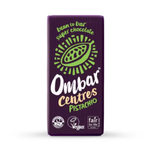 Ombar Centres Pistachio Chocolate Bar 70g