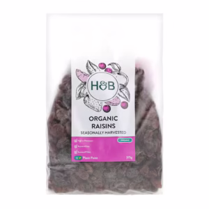 Holland & Barrett Organic Raisins 375g