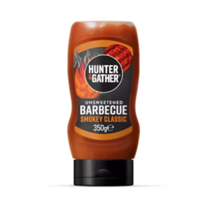 Hunter & Gather Unsweetened BBQ Sauce Squeezy 350g