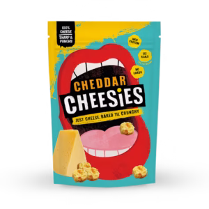 Cheesies Cheddar Crunchy Popped Cheese 60g
