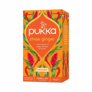 Pukka Organic Three Ginger Tea 20 Tea Bags