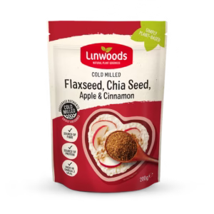 Linwoods Milled Flaxseed, Chia Seed, Apple & Cinnamon 200g