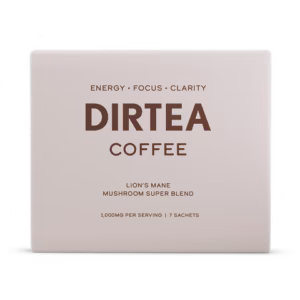 DIRTEA Coffee Lion's Mane Mushroom Super Blend 7x Sachets