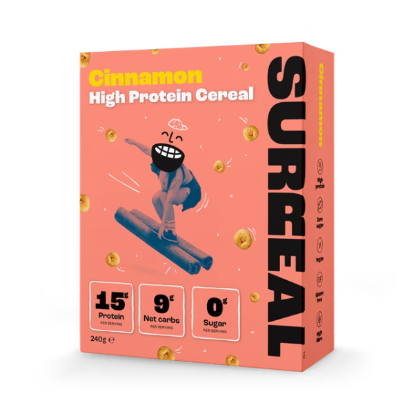 Surreal High Protein Cereal Cinnamon 240g