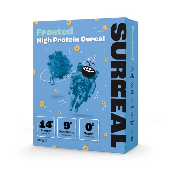 Surreal High Protein Cereal Frosted 240g