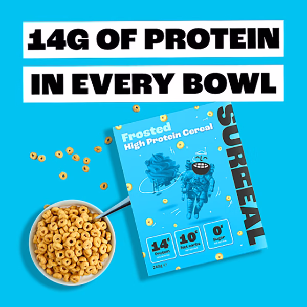 Surreal High Protein Cereal Frosted 240g - Image 2