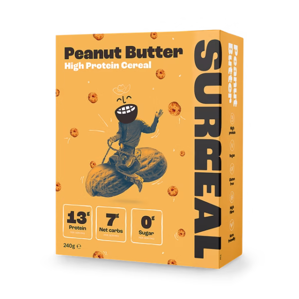 Surreal High Protein Cereal Peanut Butter 240g