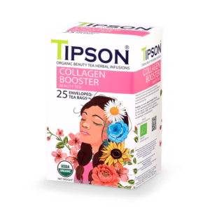 Tipson Organic Collagen Booster (25 Enveloped Tea Bags)