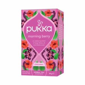 Pukka Organic Morning Berry Tea 20 Teabags