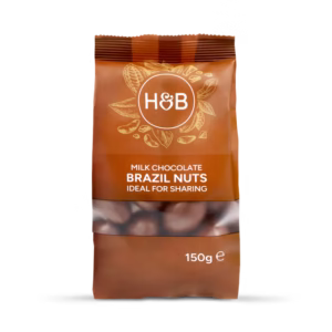 Holland & Barrett Milk Chocolate Brazil Nuts 150g