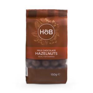 Holland & Barrett Milk Chocolate Hazelnuts 150g