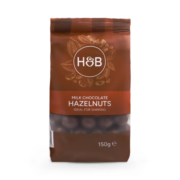 Holland & Barrett Milk Chocolate Hazelnuts 150g