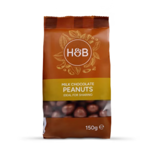 Holland & Barrett Milk Chocolate Peanuts 150g