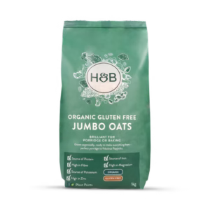 Holland & Barrett Organic Gluten Free Jumbo Oats 1kg