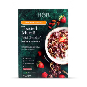 Holland & Barrett Immunity Support Toasted Muesli 400g