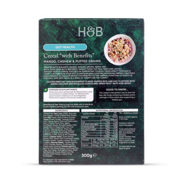 Holland & Barrett Gut Health Cereal 300g - Image 2