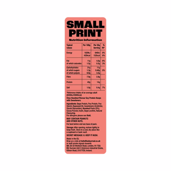 Surreal High Protein Cereal Choc Hazelnut 240g - Image 2