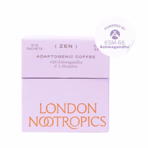 London Nootropics Zen Adaptogenic Coffee (Ashwagandha & L-theanine) 12x Sachets