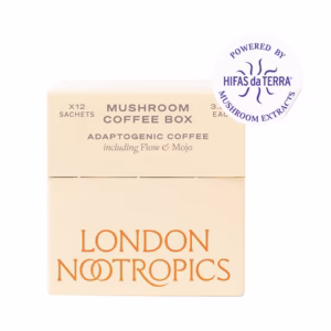 London Nootropics Adaptogenic Mushroom Coffee Box (Flow & Mojo) 12x Sachets